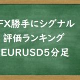 FX 勝手にシグナル評価ランキング(損益編) EURUSD5分足